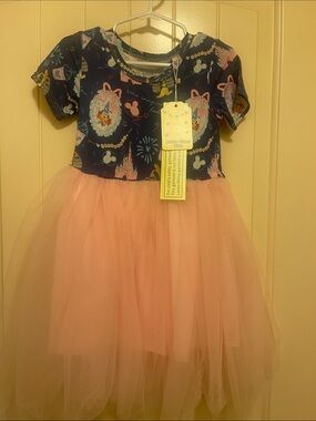 3t Disney Mickey Castle Bamboo Dress